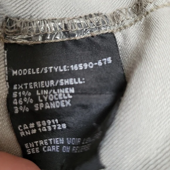 TRIBAL Linen Blend Tunic Top - Picture 5 of 10